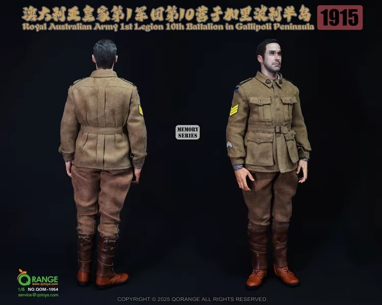 Pre-order QORANGE QOTOYS QOM-1054 1/6 Royal Australian Army 1st Accessory Set