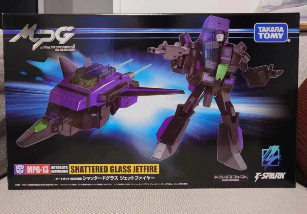 NEW Takara Tomy Transforms Masterpiece MPG-13 Shattered Glass Jetfire In Stock