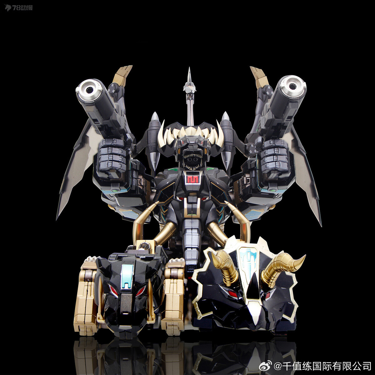 Ready! New Flame Toys Mighty Morphin Power Rangers Dino Black Ver. Action Figure