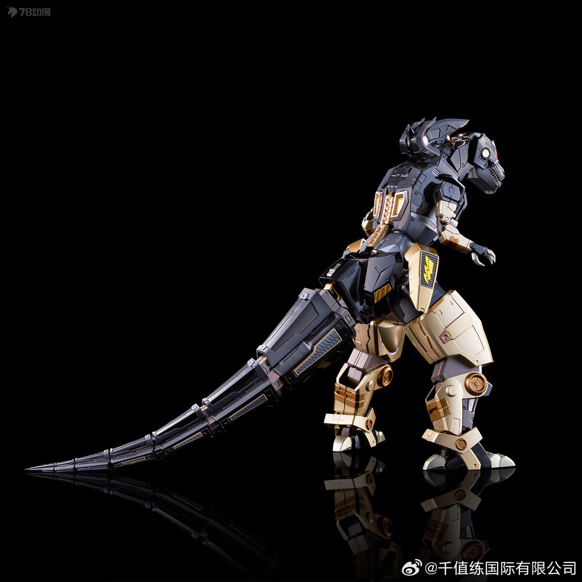 Ready! New Flame Toys Mighty Morphin Power Rangers Dino Black Ver. Action Figure