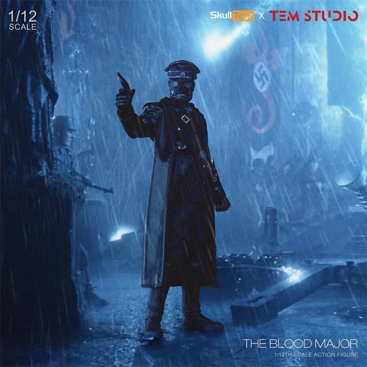 Pre-order TEM STUDIO TEMS002 1/12 Hell Flame Killer Karl Ruprect Kroenen Model