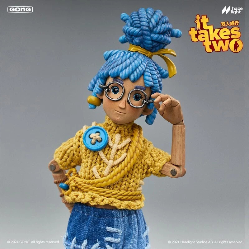 Gong It Takes Two Game Cody & May Set of 2 Action Figure 8.7inch Model Toy New