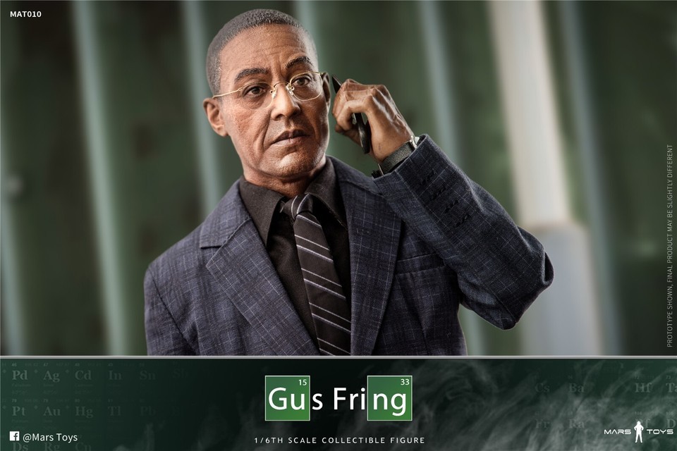 In Stock New Mars Toys MAT010 1/6 Breaking Walter White Gustavo Fring 12" Figure