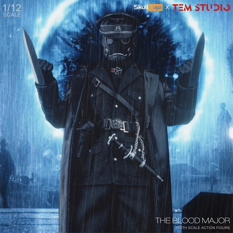 Pre-order TEM STUDIO TEMS002 1/12 Hell Flame Killer Karl Ruprect Kroenen Model