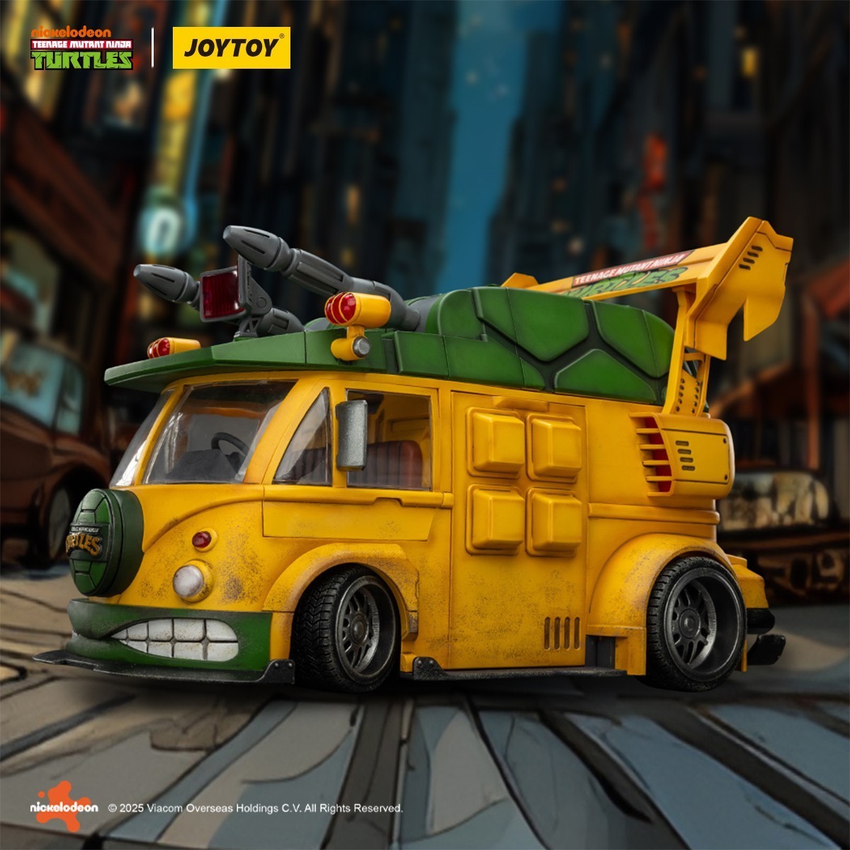JOYTOY Teenage Mutant Ninja Turtles 1/18 action figures TMNT Turtle Van IN STOCK