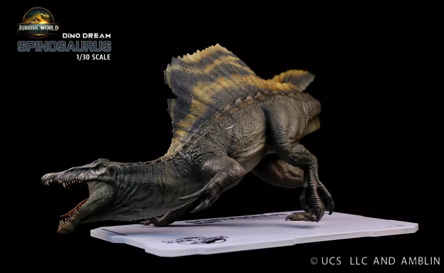 Dino Dream 1/30 Attack Spinosaurus Rebirth Dinosaur Model Figurine In Stock