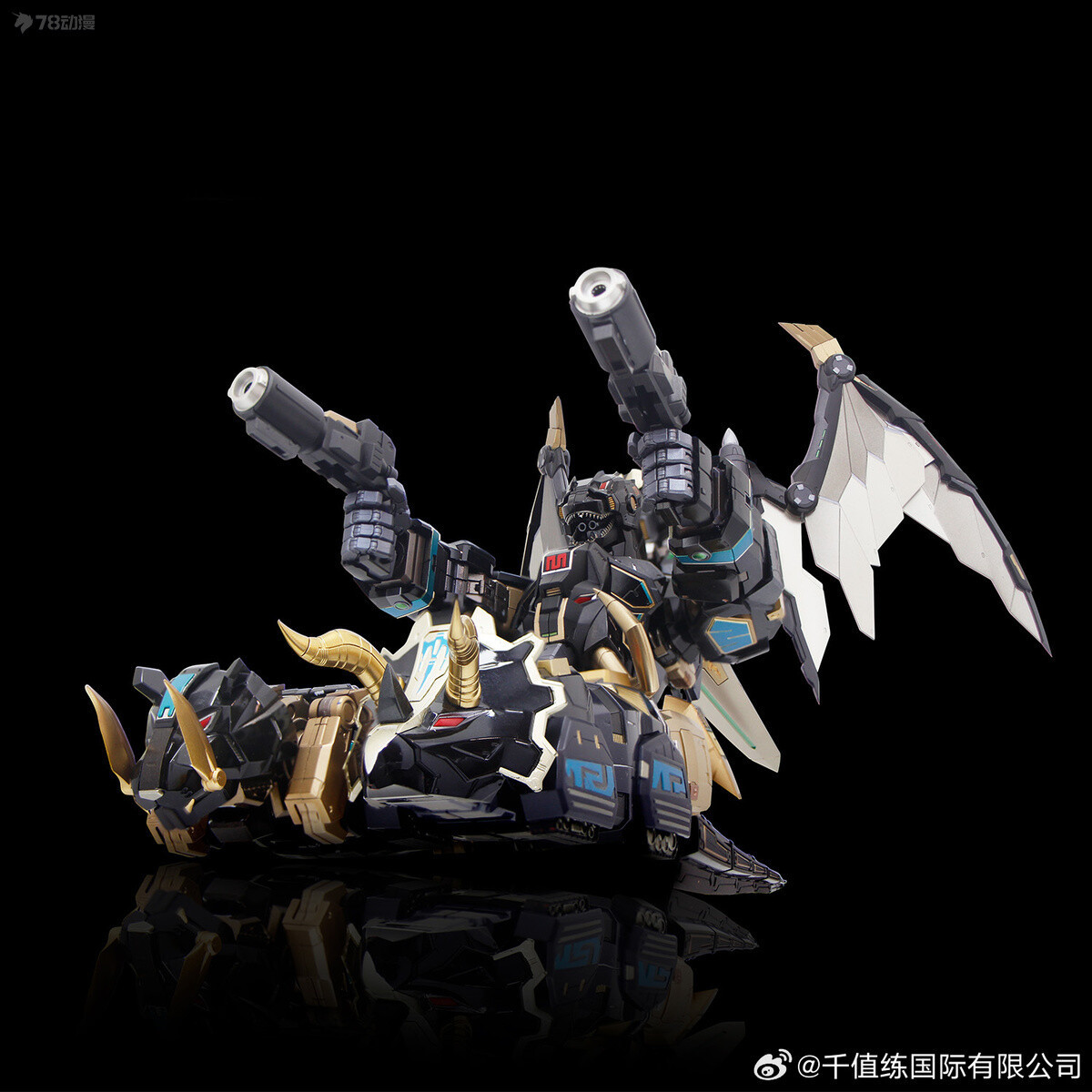 Ready! New Flame Toys Mighty Morphin Power Rangers Dino Black Ver. Action Figure
