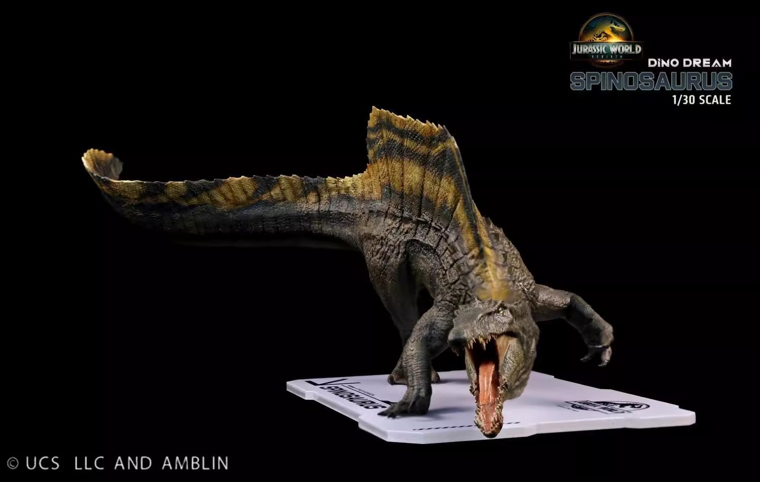 Dino Dream 1/30 Attack Spinosaurus Rebirth Dinosaur Model Figurine In Stock