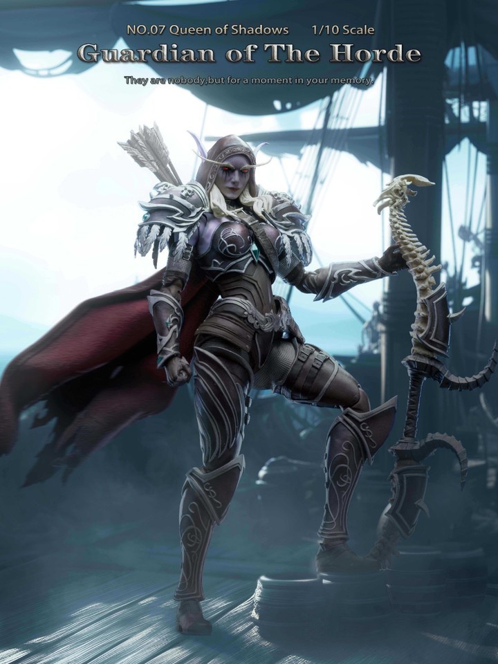 Grey Knight Studio 07 Sylvanas Windrunner Shadow Queen 1/10 Figure In Stock