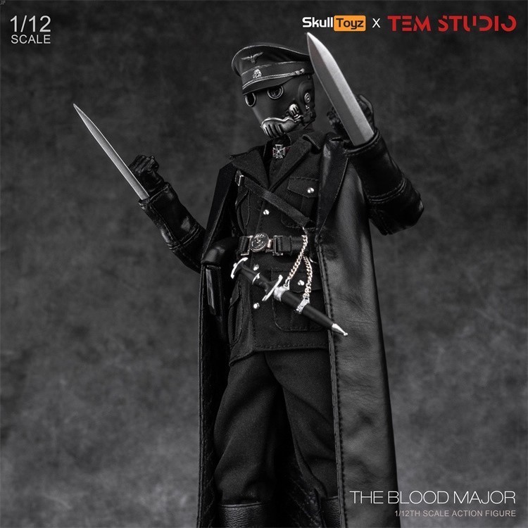 Pre-order TEM STUDIO TEMS002 1/12 Hell Flame Killer Karl Ruprect Kroenen Model