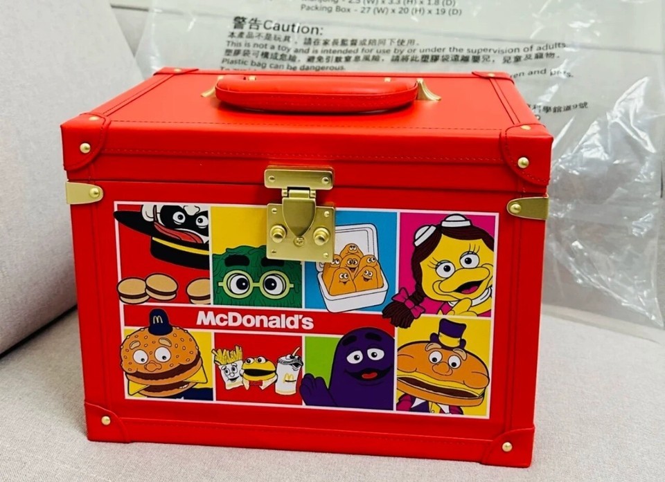 Original McDonalds Hong Kong 50th Anniversary Mahjong Set 2025 Limited Edition
