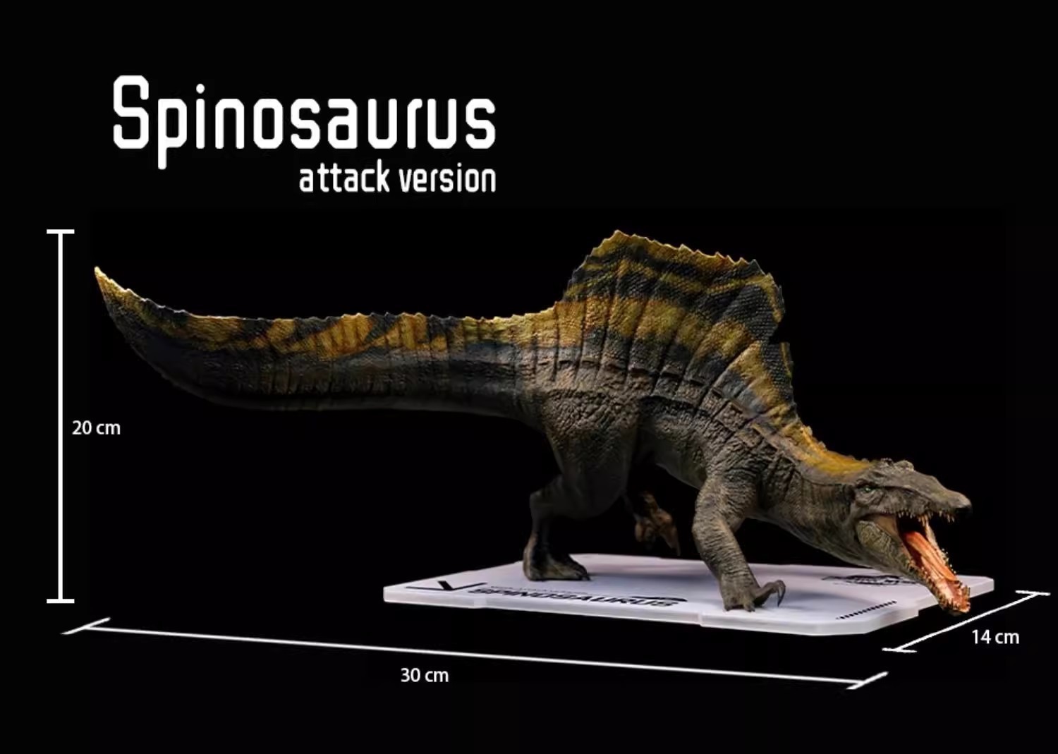 Dino Dream 1/30 Attack Spinosaurus Rebirth Dinosaur Model Figurine In Stock