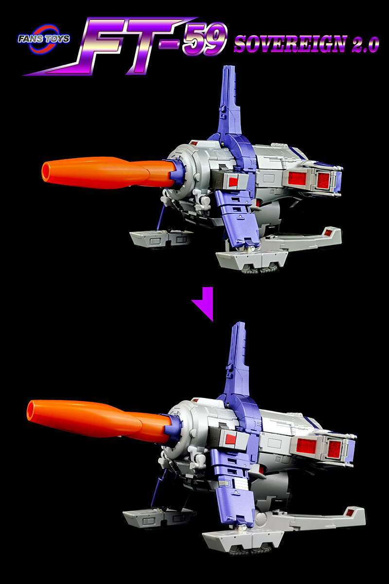 Ready! New FansToys FT-59 Sovereign Galvatron 2.0 Version Action Figure