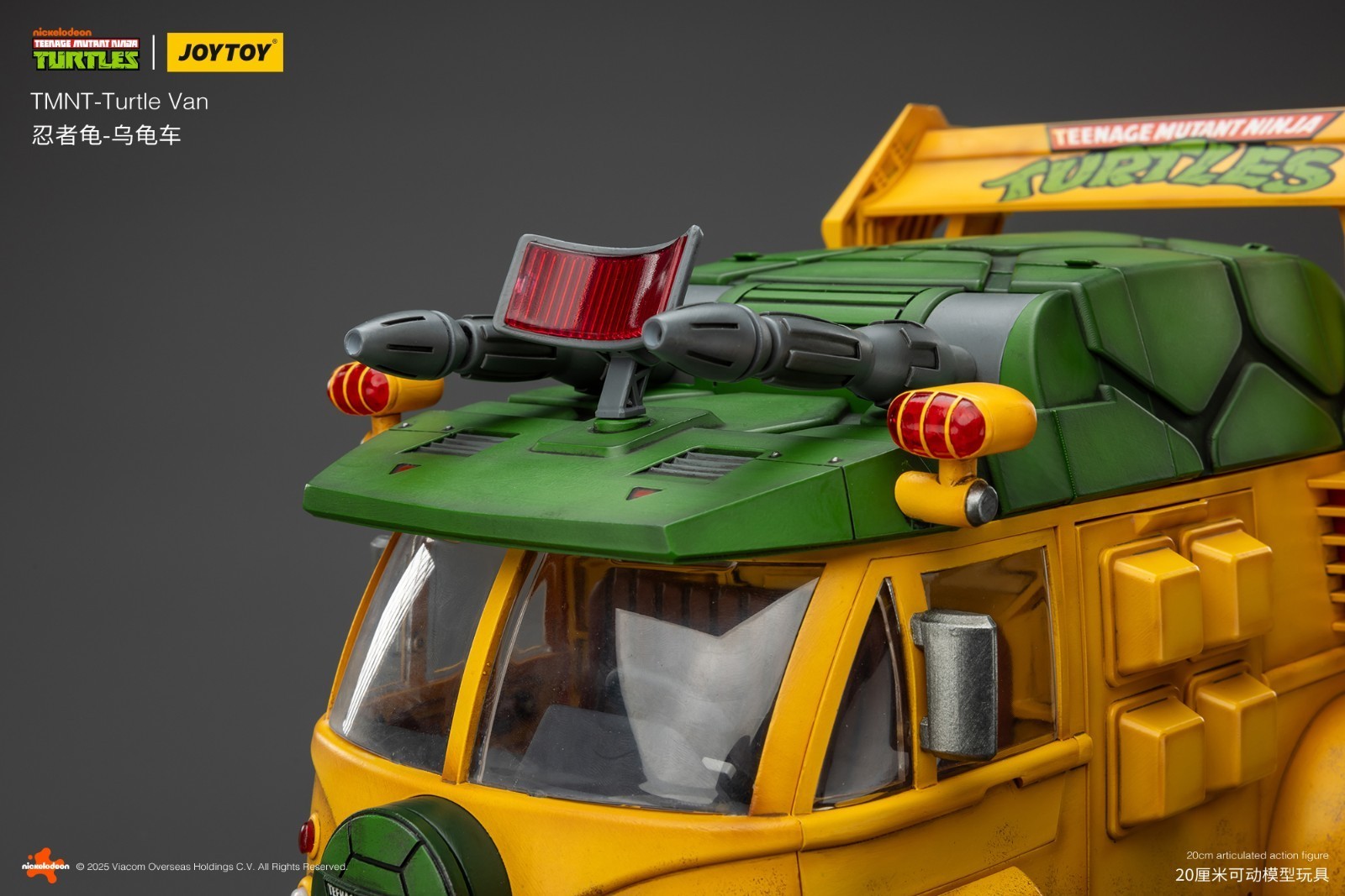 JOYTOY Teenage Mutant Ninja Turtles 1/18 action figures TMNT Turtle Van IN STOCK