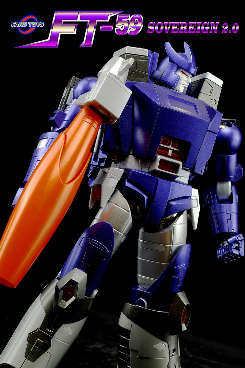 Ready! New FansToys FT-59 Sovereign Galvatron 2.0 Version Action Figure