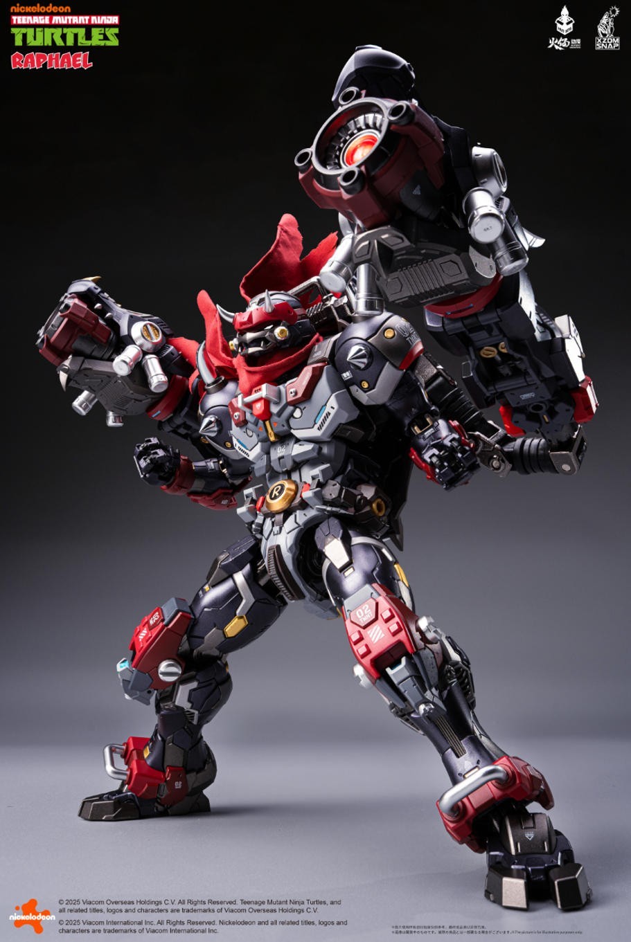 In Stock New HeatBoys Robot Mecha Raphael 40th Anniversary Edition Action Figure