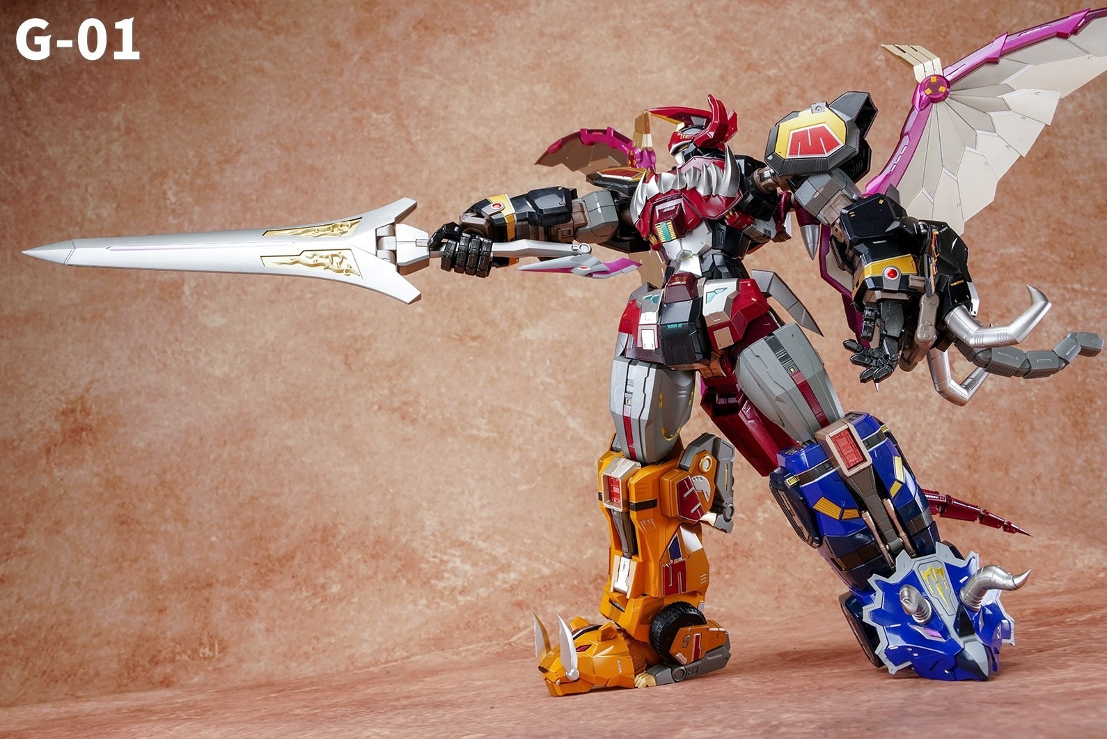 In Stock New Beast Model G-01 Big Beast God Action Figure Combined Toy