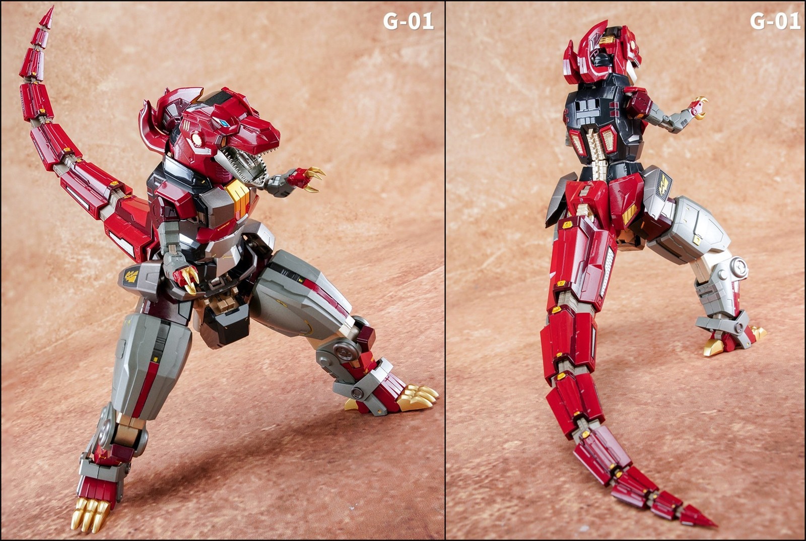 In Stock New Beast Model G-01 Big Beast God Action Figure Combined Toy