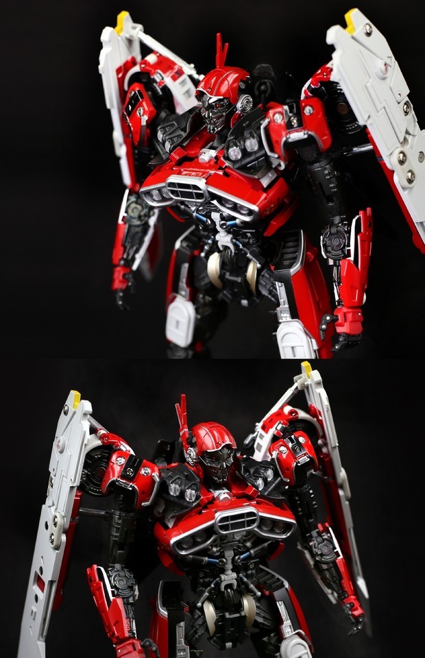 In Stock Metagate G-05 Red Fantasy Shatter Movie Version Transforms Toy Figure