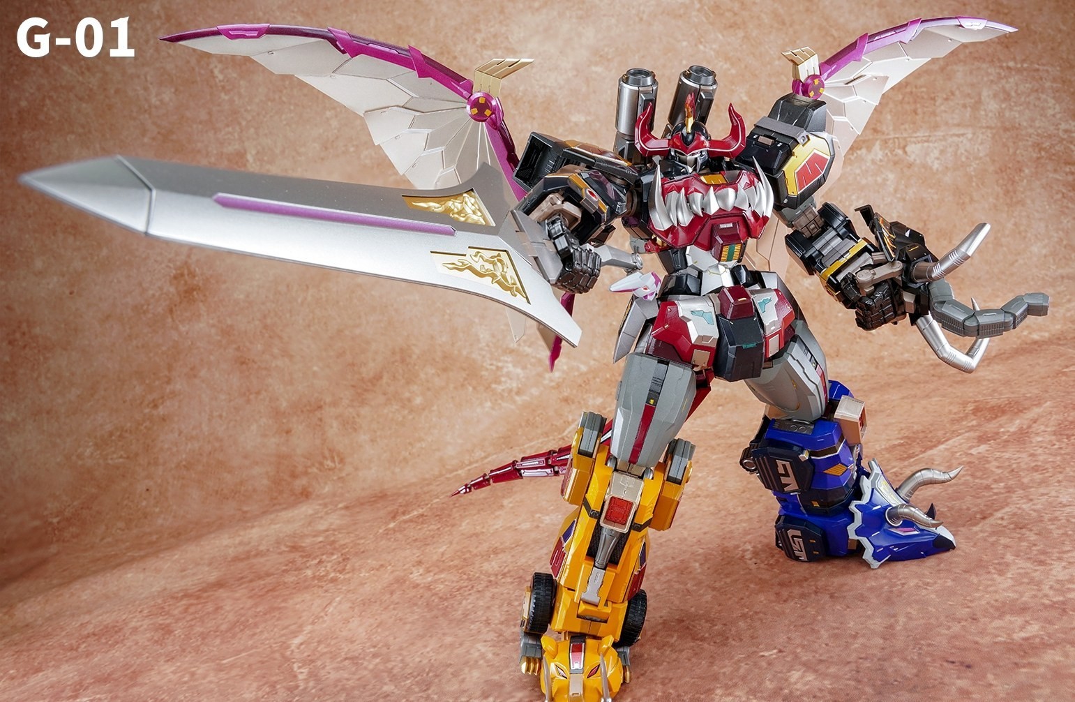 In Stock New Beast Model G-01 Big Beast God Action Figure Combined Toy
