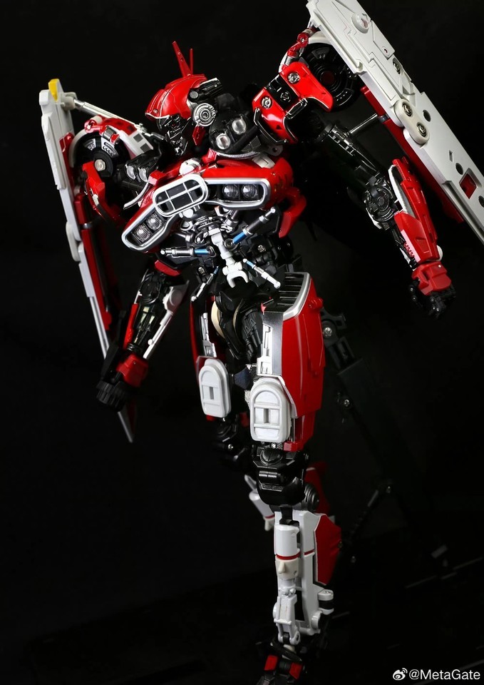 In Stock Metagate G-05 Red Fantasy Shatter Movie Version Transforms Toy Figure