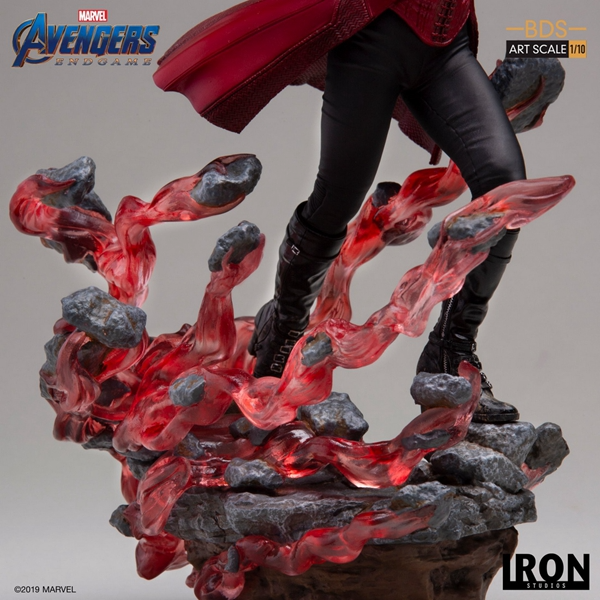 Iron Studios MARCAS19219-10 1/10 Avengers Endgame Scarlet Witch Wanda Art Statue