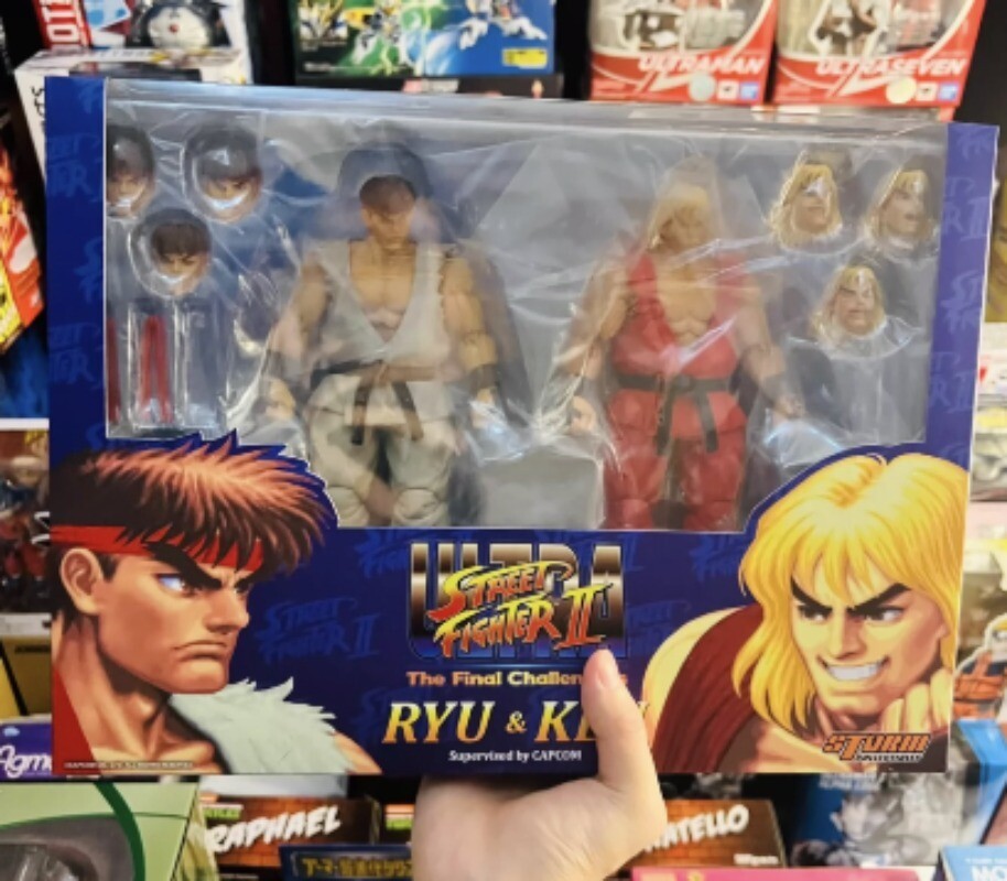 Ready Storm Toys CPSF25 1/12 StreetFighter RYU &amp; KEN Double Set Figures WF2023