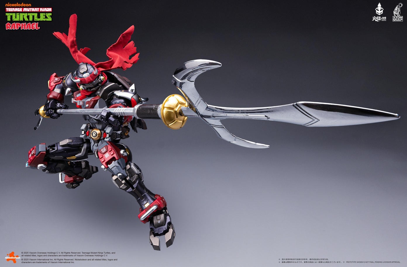 In Stock New HeatBoys Robot Mecha Raphael 40th Anniversary Edition Action Figure