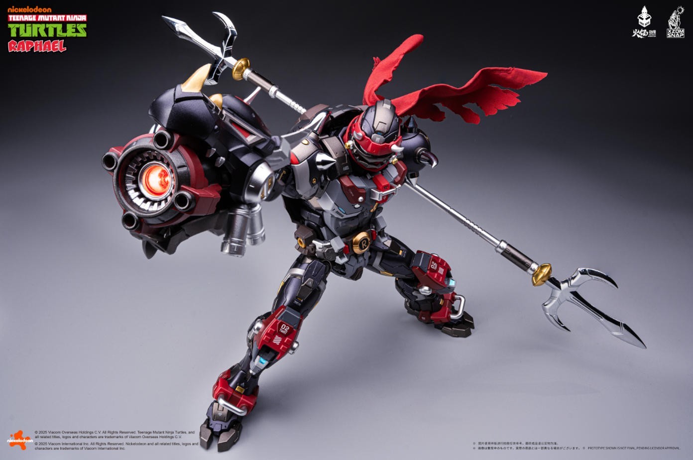 In Stock New HeatBoys Robot Mecha Raphael 40th Anniversary Edition Action Figure