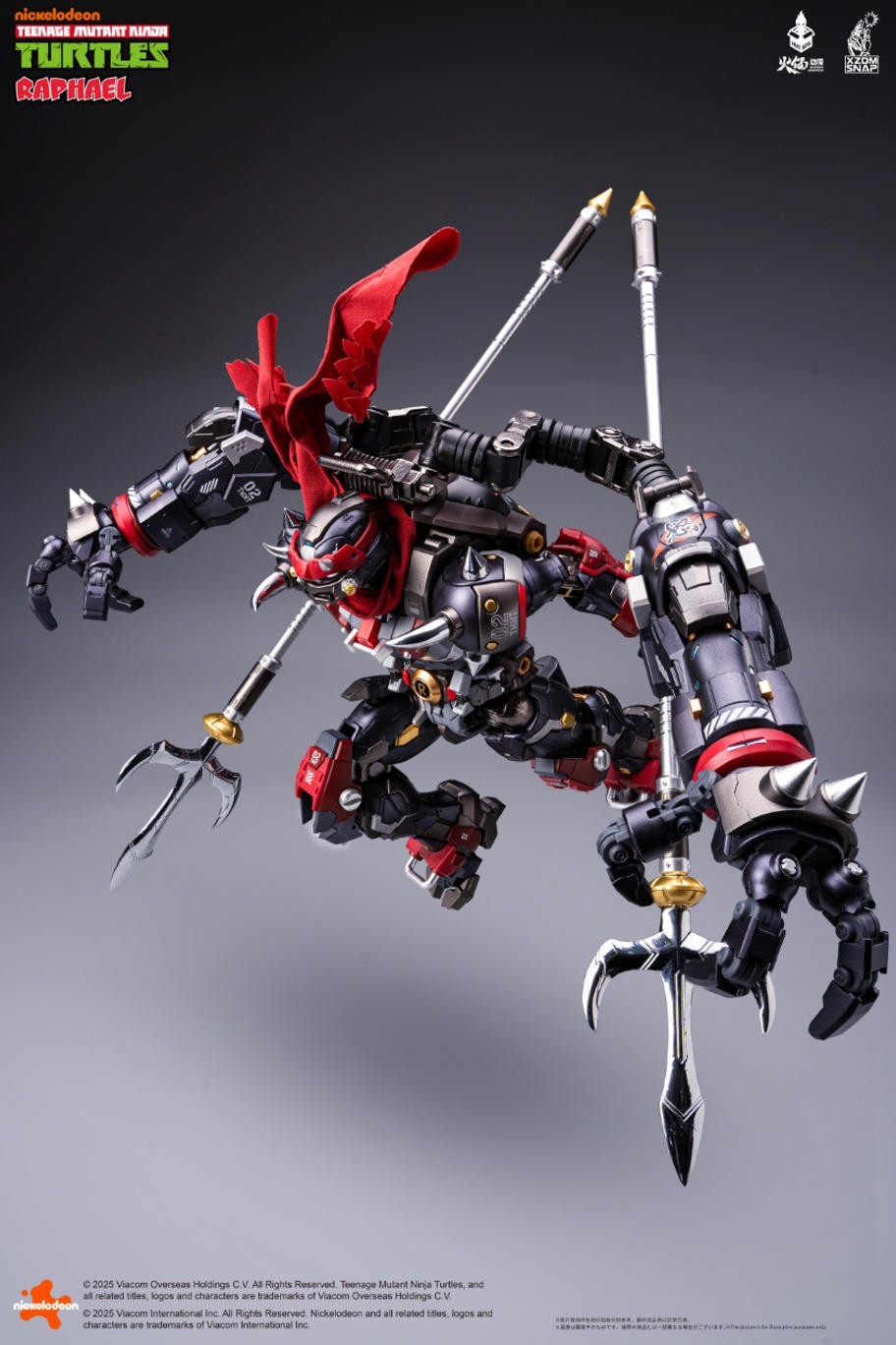 In Stock New HeatBoys Robot Mecha Raphael 40th Anniversary Edition Action Figure