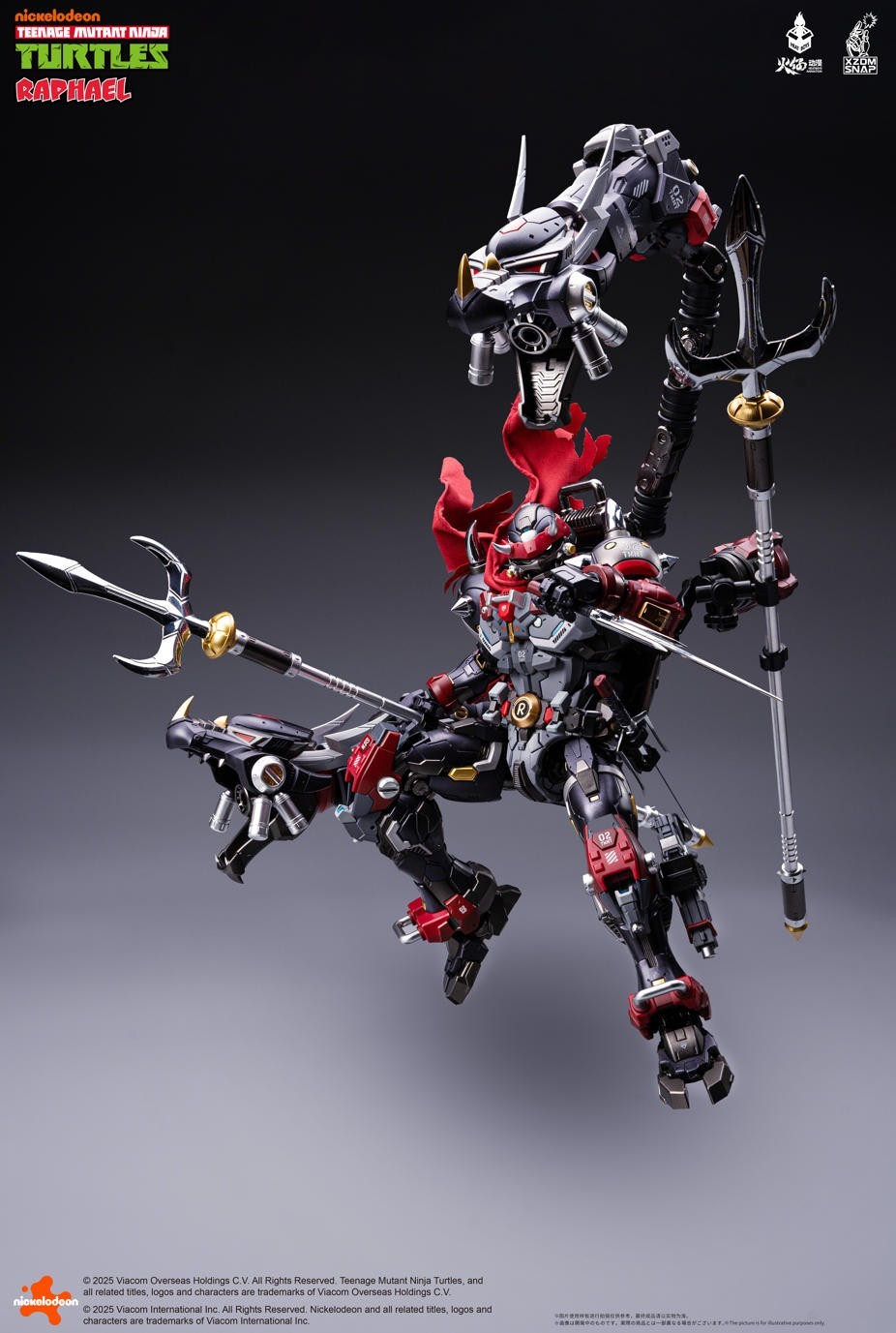 In Stock New HeatBoys Robot Mecha Raphael 40th Anniversary Edition Action Figure