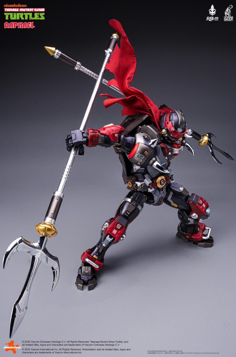 In Stock New HeatBoys Robot Mecha Raphael 40th Anniversary Edition Action Figure