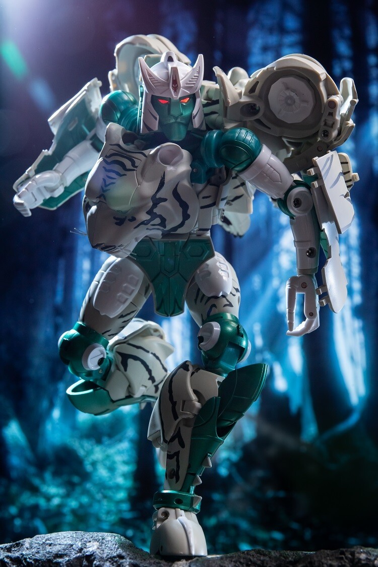 In Stock New 4th Party Masterpiece BW-10 Tigatron Action Figure Reissue Verion
