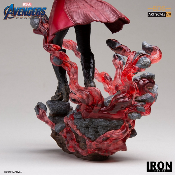 Iron Studios MARCAS19219-10 1/10 Avengers Endgame Scarlet Witch Wanda Art Statue