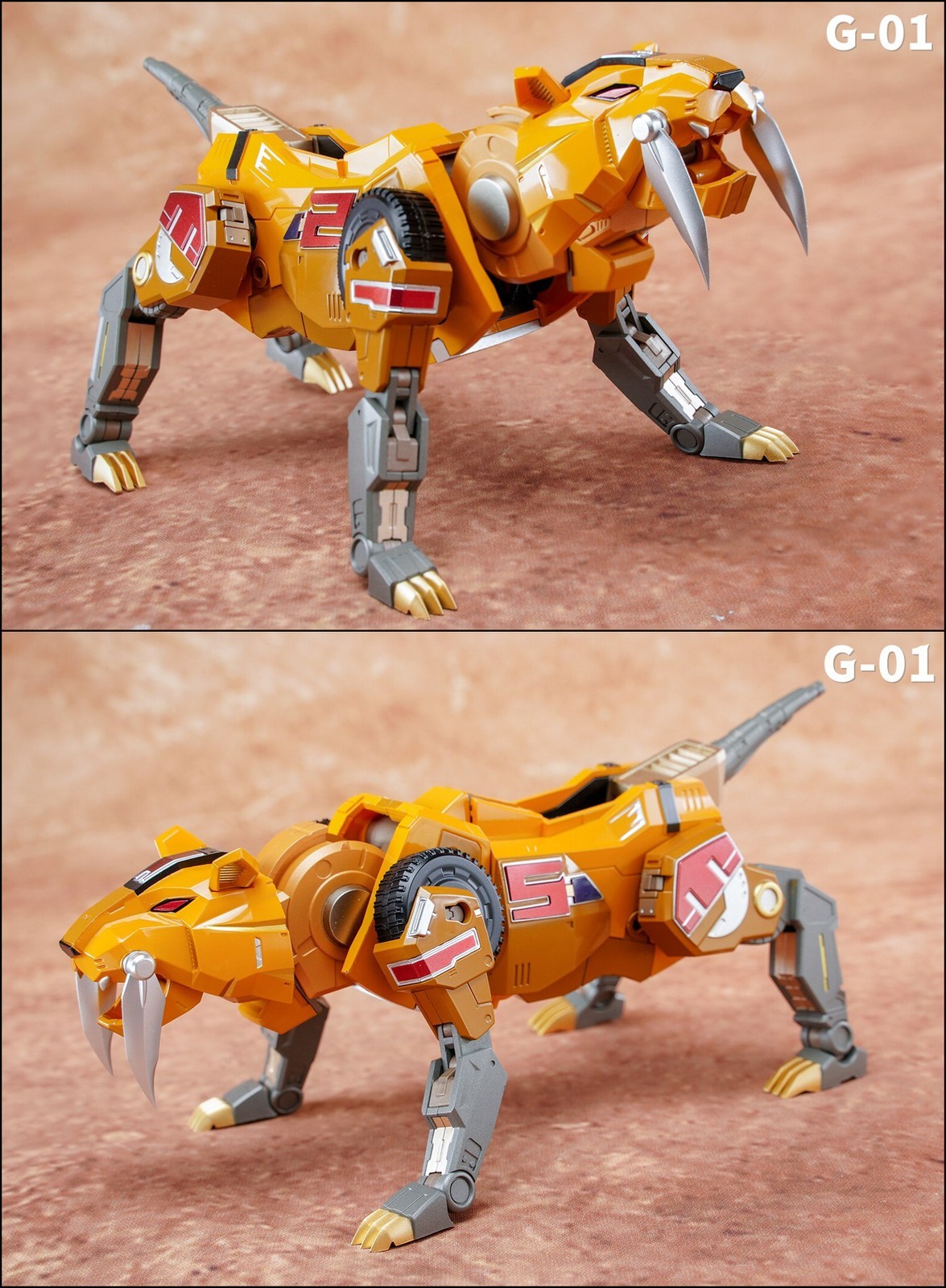 In Stock New Beast Model G-01 Big Beast God Action Figure Combined Toy