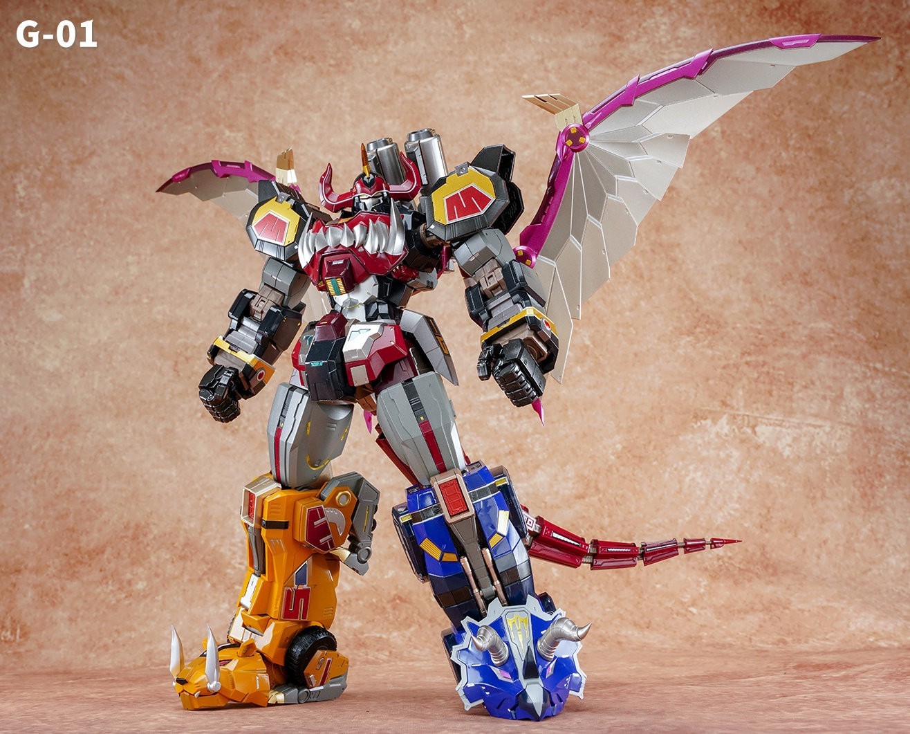 In Stock New Beast Model G-01 Big Beast God Action Figure Combined Toy