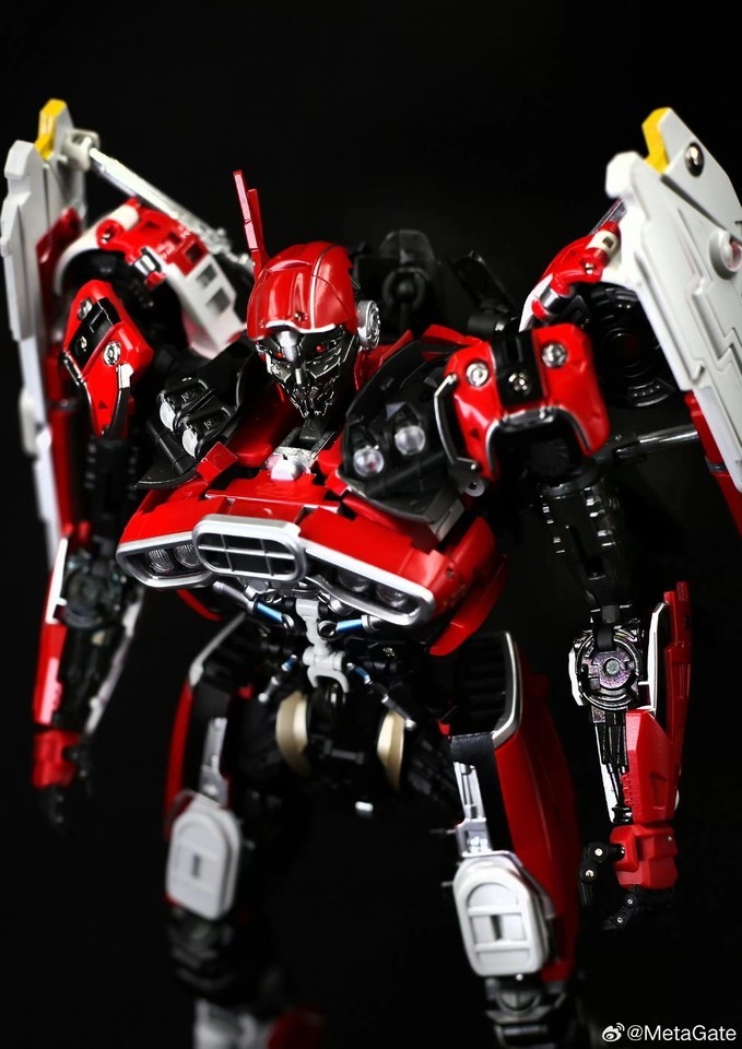 In Stock Metagate G-05 Red Fantasy Shatter Movie Version Transforms Toy Figure
