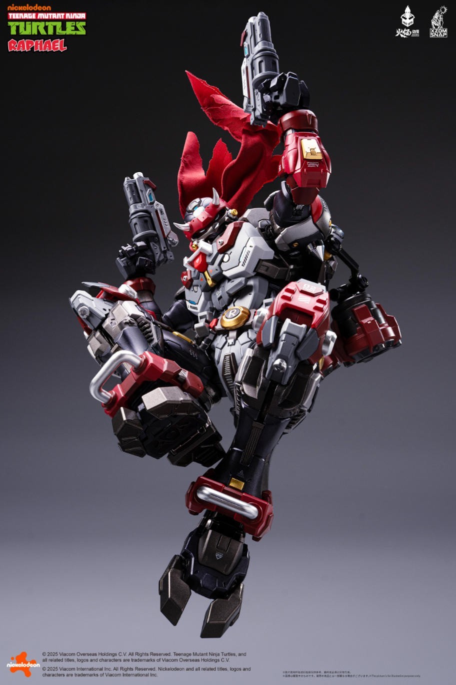In Stock New HeatBoys Robot Mecha Raphael 40th Anniversary Edition Action Figure