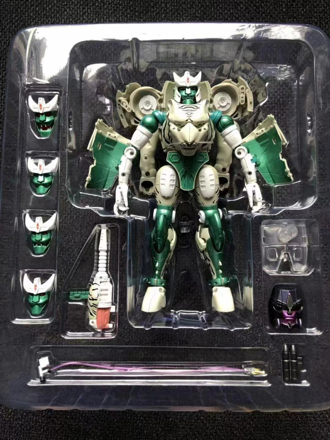 In Stock New 4th Party Masterpiece BW-10 Tigatron Action Figure Reissue Verion