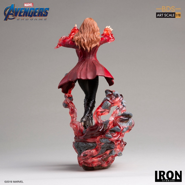 Iron Studios MARCAS19219-10 1/10 Avengers Endgame Scarlet Witch Wanda Art Statue