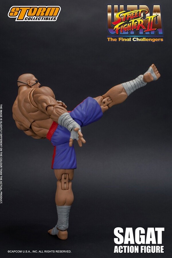 Storm Toys StreetFighter Sagat Ultra 1:12 8" Action Figure Official In Stock