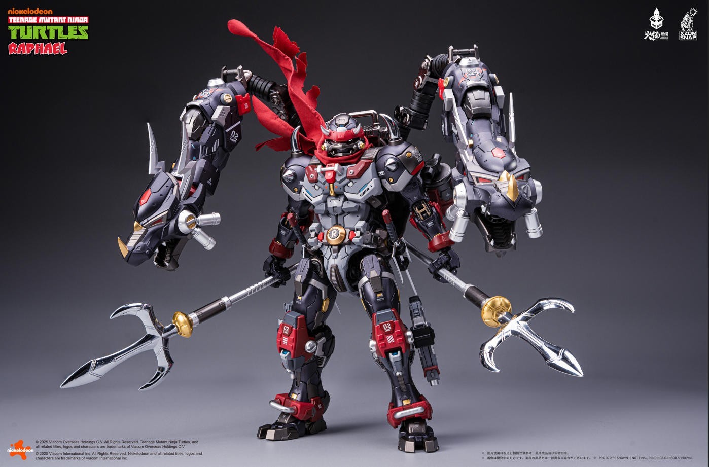 In Stock New HeatBoys Robot Mecha Raphael 40th Anniversary Edition Action Figure