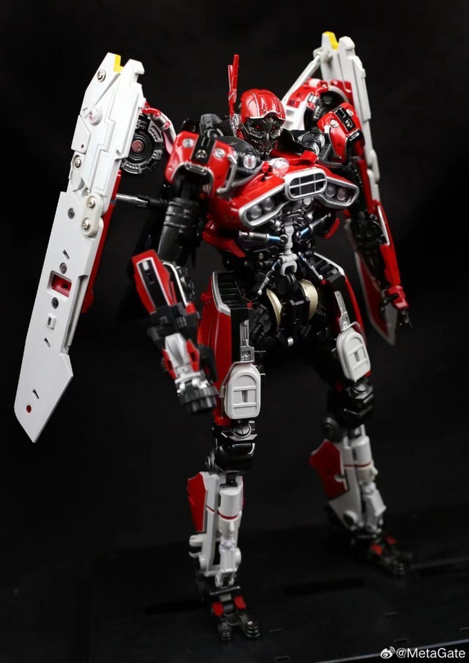 In Stock Metagate G-05 Red Fantasy Shatter Movie Version Transforms Toy Figure