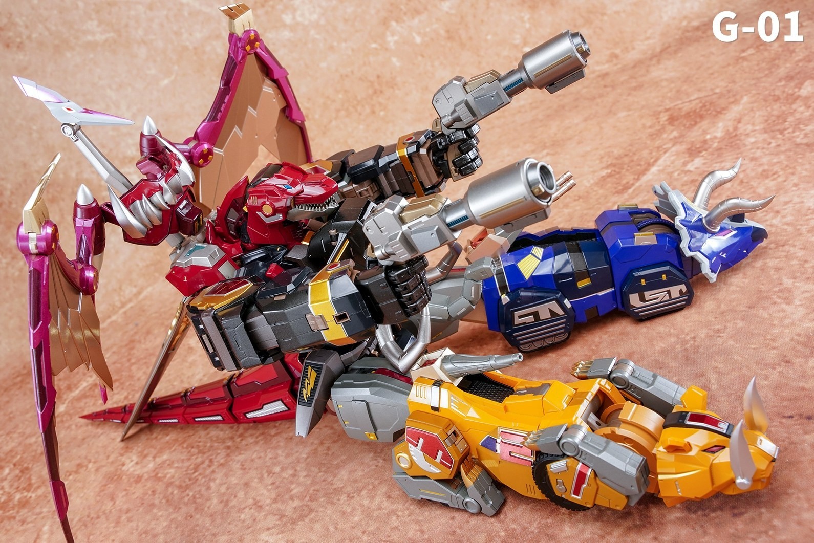 In Stock New Beast Model G-01 Big Beast God Action Figure Combined Toy