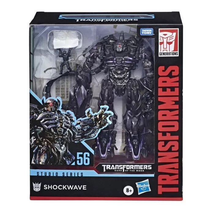 New Hasbro Studio Series 56 SHOCKWAVE Leader Takara Toy Transforms Action Figure