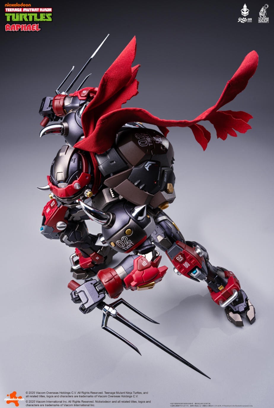 In Stock New HeatBoys Robot Mecha Raphael 40th Anniversary Edition Action Figure