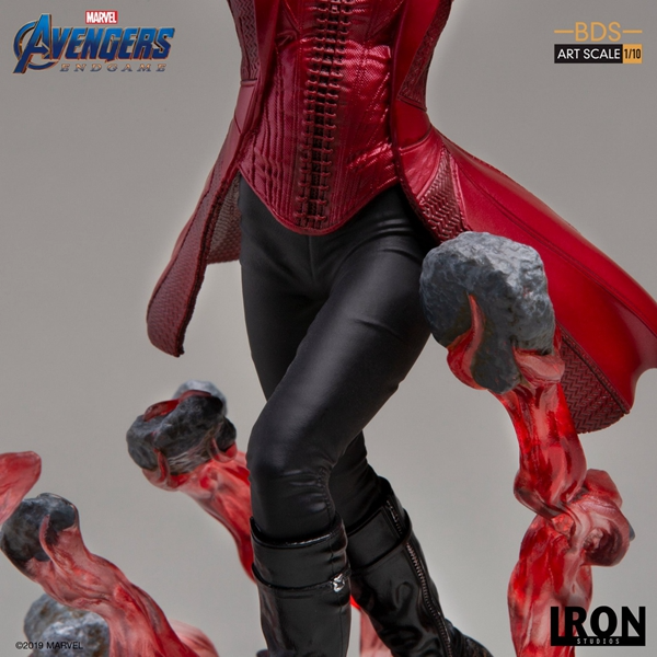 Iron Studios MARCAS19219-10 1/10 Avengers Endgame Scarlet Witch Wanda Art Statue