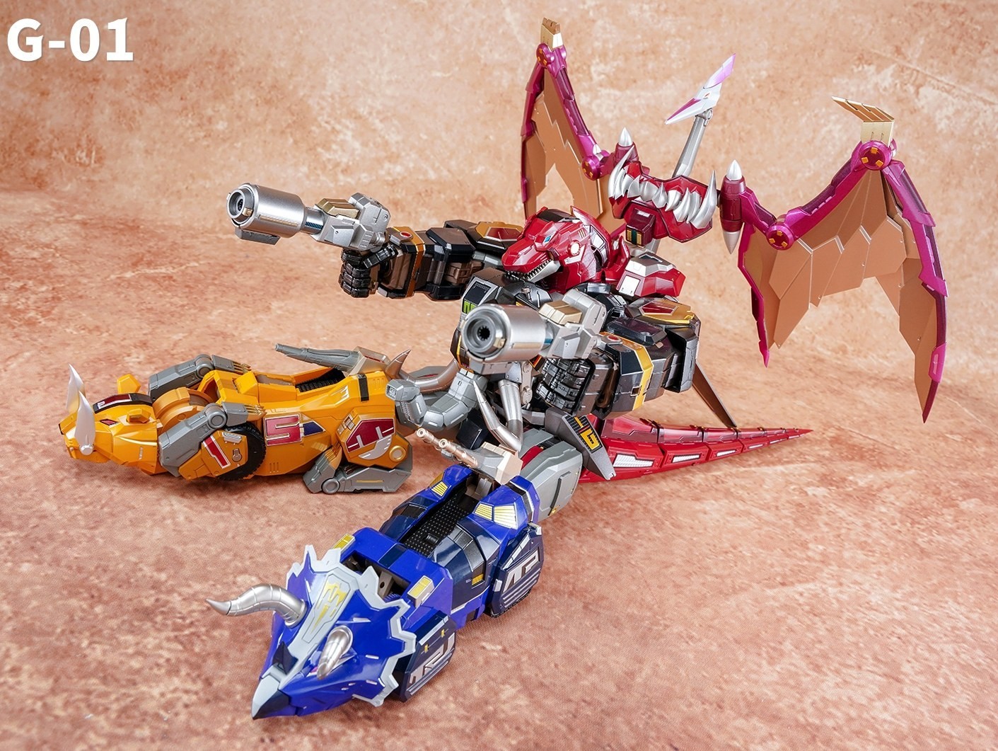 In Stock New Beast Model G-01 Big Beast God Action Figure Combined Toy