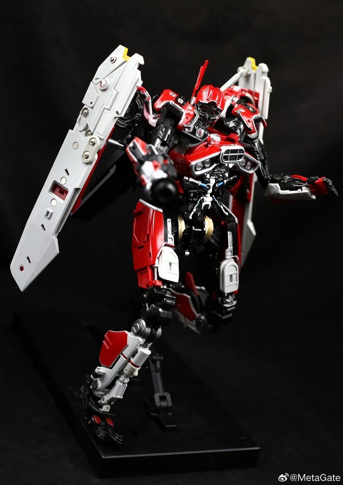 In Stock Metagate G-05 Red Fantasy Shatter Movie Version Transforms Toy Figure
