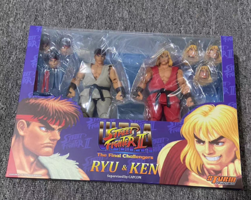 Ready Storm Toys CPSF25 1/12 StreetFighter RYU &amp; KEN Double Set Figures WF2023